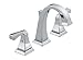 Delta Dryden 3551 Two Handle Widespread Lavatory Faucet, Chrome