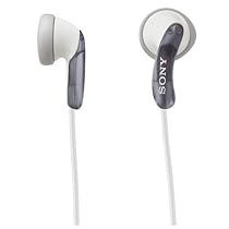 Sony MDRE10LPH Casual In-Ear Headphones, Grey