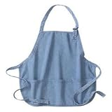 Port Authority Medium Length Apron w/ Pouch Pockets