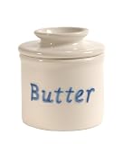 L Tremain Basic Butter Crock, White 