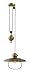 Landmark 65051-1 Farmhouse 1-Light Pendant, Bellwether Copper, 42-Inch-63-Inch H by 9-Inch W