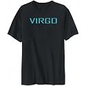 T-Shirt Mens Black " Virgo BASIC / SIMPLE " Zodiacs