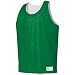 High Five Youth Mini-Mesh Reversible Kelly Green-White Basketball Jersey