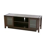 SEI 52-Inch TV and Media Console, Espresso