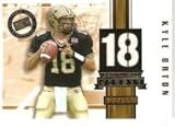 2005 Press Pass SE Game Used Jerseys Gold #KO Kyle Orton / 550 - Chicago Bears (Serial #'d to 550 - Piece of Authentic Game Worn College Jersey) (Football Cards)