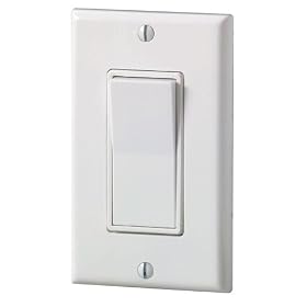 Leviton 5603-02W Decora Rocker 3-Way AC Residential Quiet Switch, White