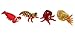 Looking Glass Miniature Collectible - Lobster / Prawn / Squid / Nautilus (4-Pack)