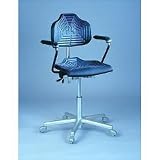 Work Seat w/Casters, Adj. 17 - 24H