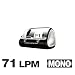 DYMO Label Writer 450 Twin Turbo label printer, 71 Labels Per Minute, Black/Silver (1752266)