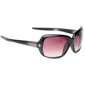 Spy Dynasty Sunglasses - Spy Optic Addict Series Casual Eyewear - Color: Black Gloss/Merlot Fade, Size: One Size Fits All