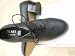 ladies black leather oxford ballroom dance shoes size 6.5 sarah