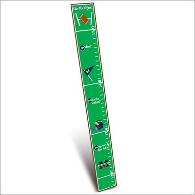 Baby Fanatic UMI410 Growth Chart Wood - Michigan, University of