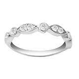 10k White Gold Diamond Ring (1/3 cttw, I Color, I2-I3 Clarity)