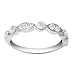10k White Gold Diamond Ring (1/3 cttw, I Color, I2-I3 Clarity)