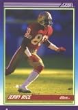1990 Score Jerry Rice Football Card #200 - Shipped In Protective Display Case!