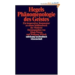 Hegels Ph�nomenologie des Geistes: Ein kooperativer Kommentar zu einem Schl�sselwerk der Moderne (suhrkamp taschenbuch wissenschaft)