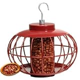 Wild Bird Feeder - Squirrel & Predator Proof Chinese Lantern Nut Feeder
