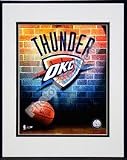 Photo File Oklahoma City Thunder 2008-2009 Framed And Matted Team Logo Photo