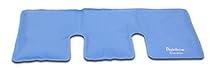Body Comfort Support Reusable Portable Pain Relief Comfort Nylon Gel Ice Heat Pack (Shoulder, Neck, Stomach, Waist) 45*19cm, Blue, Set of 1