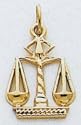 Scales of Justice Charm - A2918