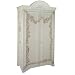 Sweet Beginnings French Floral Garland Wardrobe and TV Armoire