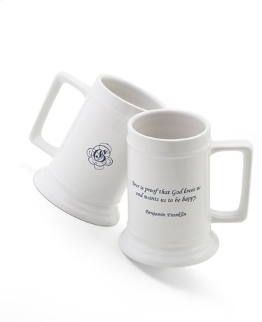 16 oz. Famous Quote Beer Stein
