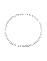 Sterling silver 6.5-7 MM Freshwater Cultured Pearl Strand, 18"