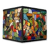 NOVICA Stained glass candleholder, 'Kaleidoscope'