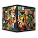 NOVICA Stained glass candleholder, 'Kaleidoscope'