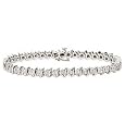 Deals List: 1/2 Carat Diamond Sterling Silver Bracelet