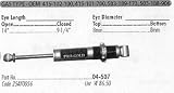Ski Doo Rear Center Gas Shock