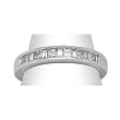 14K White Gold Diamond Band - 0.50 Ct.