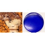 Golden Raspberry 10" Coffee Cake Blue Gift Tin by Coffee Cake
