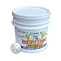 JUGS Bulldog White Poly Baseballs - Bucket of 18 balls B6007