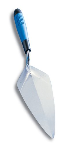 Bon Tool Co. Narrow London Stainless Steel Masonry Trowel 13" x 5 7/16" with Comfort Grip Handle