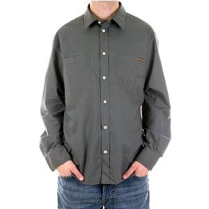 D&G, Dolce & Gabbana charcoal long sleeve shirt. DGM3066