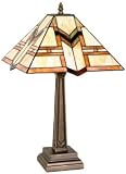 Geometric Mission Style Tiffany Lamp