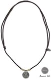 Virginia Cavaliers Men's Leather Cord Necklace