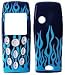 PC Hardware : Blue Fire - Nokia 3200 Faceplate Cell Phone Cover with Keypad - Nokia 3205 Faceplate