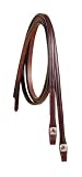 Tory Leather 5/8 x 7' Rein Pleasure Motif Silver Concho