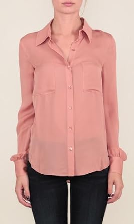 Cheap Clothes Uk : Haute Hippie Petunia Double Pocket Blouse For Sale Online
