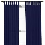 Sahara Tab Panel Pair - Navy