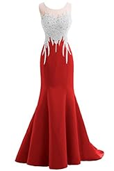 Mermaid  Satin/Tulle Evening Dress/Pageant Dress/Prom Dress  With Rhinestones