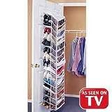 NEW OVER DOOR SHOE RACK HOLDS UP TO 30 PAIRS OF SHOES By Macallen TM