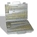 Tools & Hardware : 115-Piece TITANIUM Drill Bit Set - Fractional, Numbered & Lettered Sizes