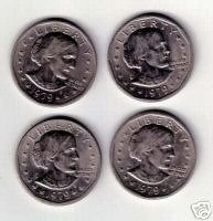 1979 P SUSAN B. ANTHONY SILVER DOLLARS