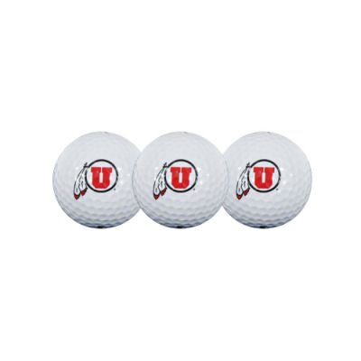 Utah Utes Official Logo Golf Balls