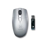 Logitech V200 Cordless Notebook Mouse - Mouse - optical - 3 button(s) - wireless - RF - USB wireless receiver - silver