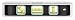 Johnson Level 4500M-GLO 9-Inch Glow-in-the-Dark Magnetic Aluminum Torpedo Level