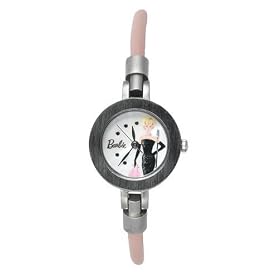 Barbie Kids' Limited Edition Collectible Tin with Barbie Watch #BC245S05